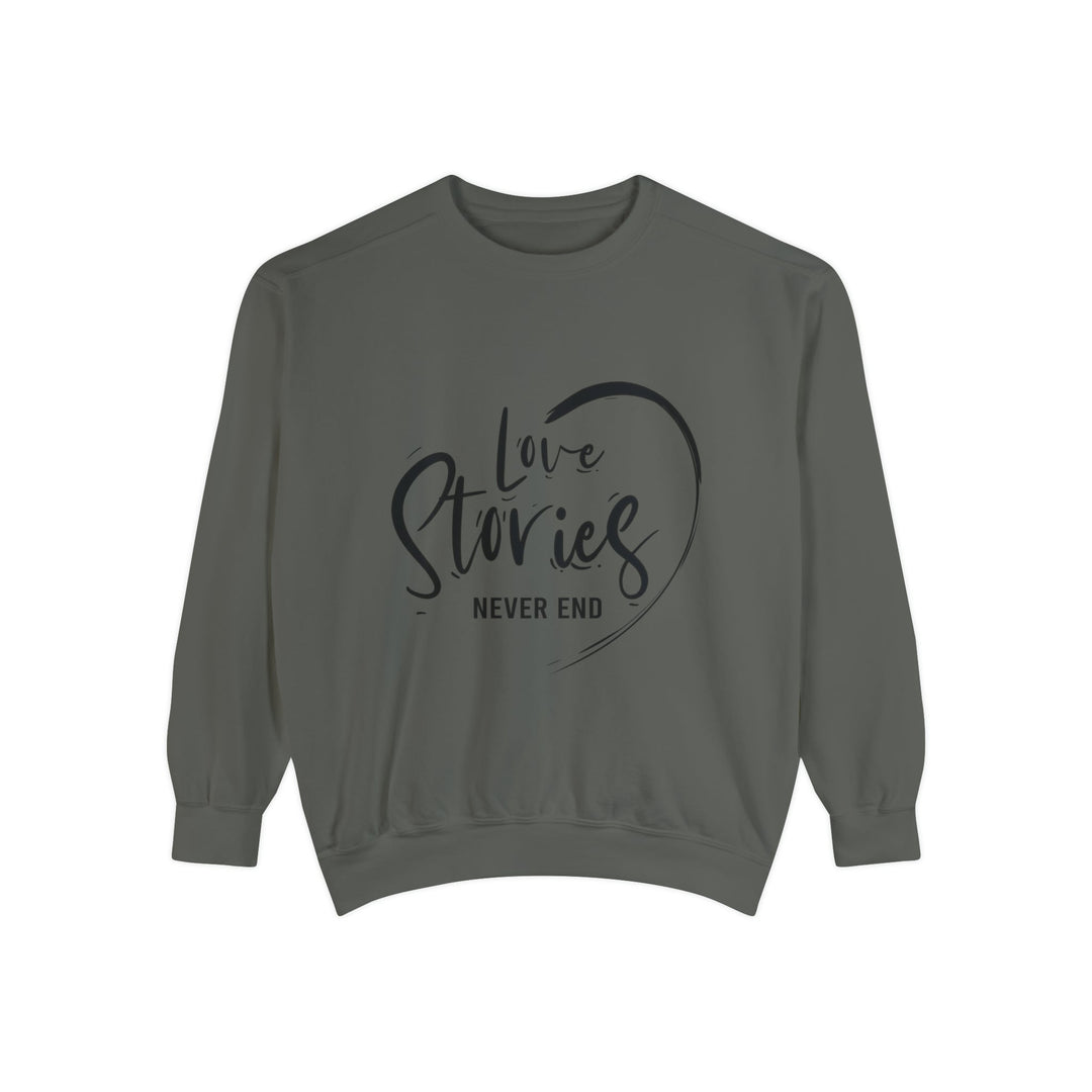 Unisex Garment-Dyed Sweatshirt - Creative Canvas Corner