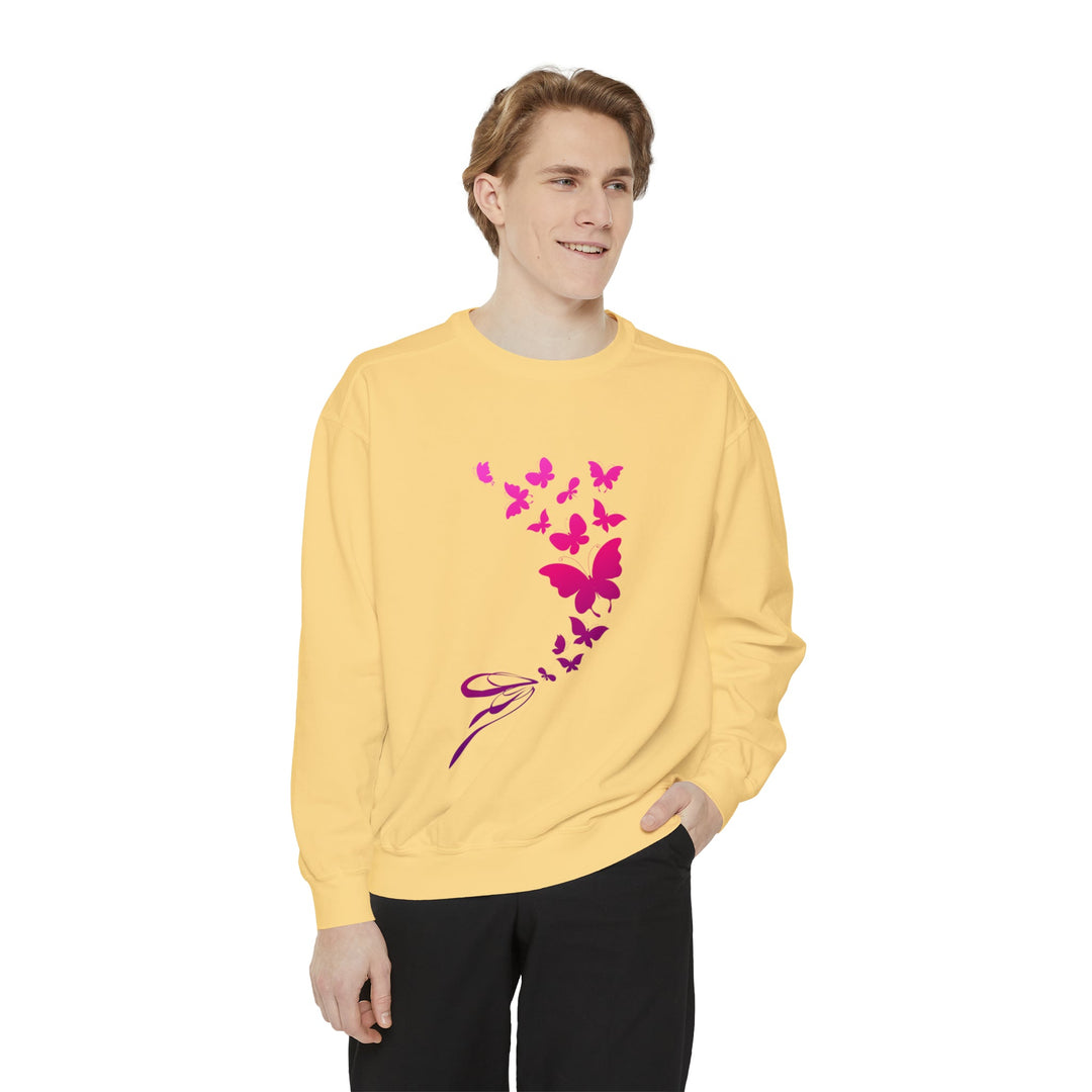 Unisex Garment-Dyed Sweatshirt - Creative Canvas Corner