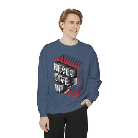 Unisex Garment-Dyed Sweatshirt - Creative Canvas Corner