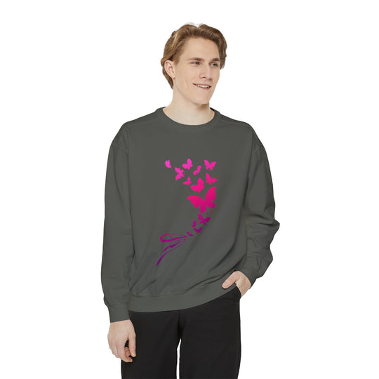 Unisex Garment-Dyed Sweatshirt - Creative Canvas Corner