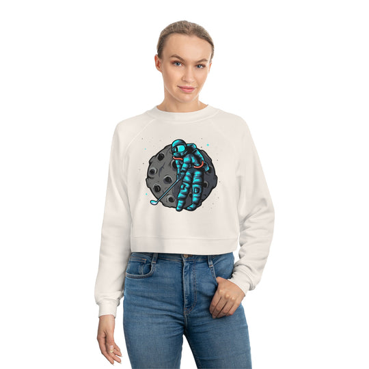 Women's Cropped Fleece Pullover - Creative Canvas Corner