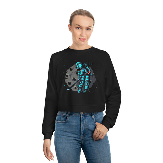 Women's Cropped Fleece Pullover - Creative Canvas Corner