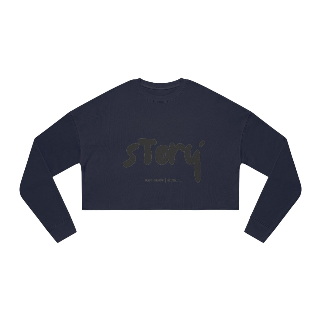 Women's Cropped Sweatshirt - Creative Canvas Corner