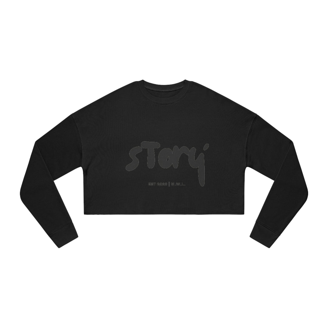 Women's Cropped Sweatshirt - Creative Canvas Corner