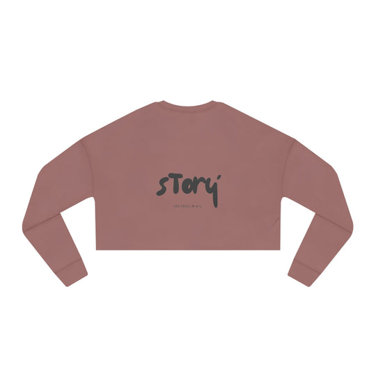 Women's Cropped Sweatshirt - Creative Canvas Corner