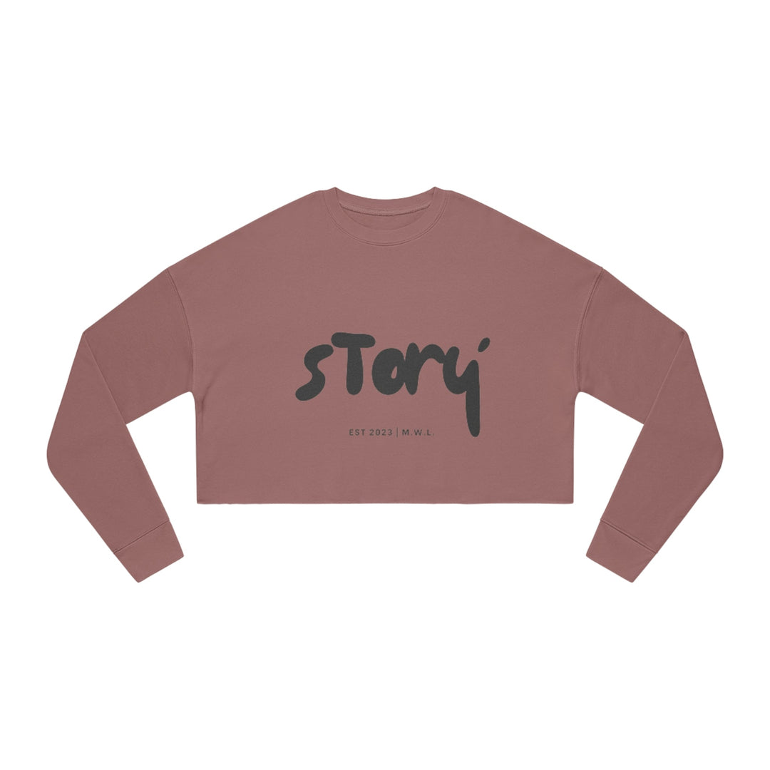 Women's Cropped Sweatshirt - Creative Canvas Corner